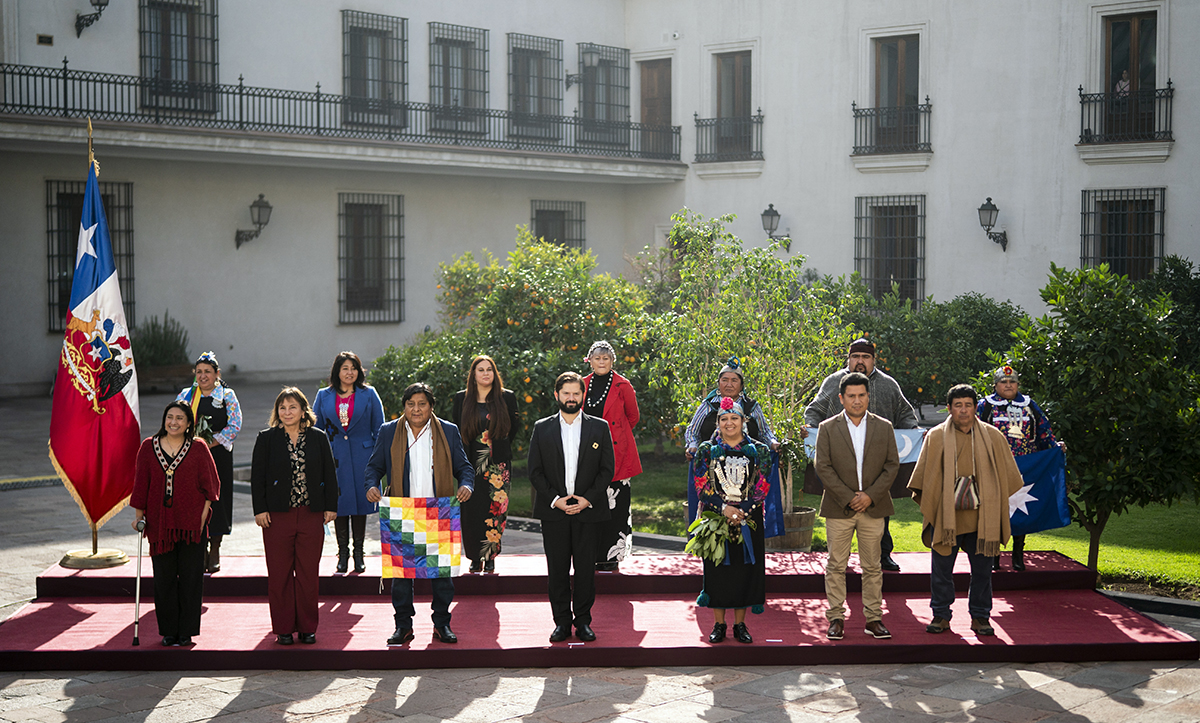 Consejeros de la Futa Willi Mapu ante CONADI realizan balance de gestión 2022