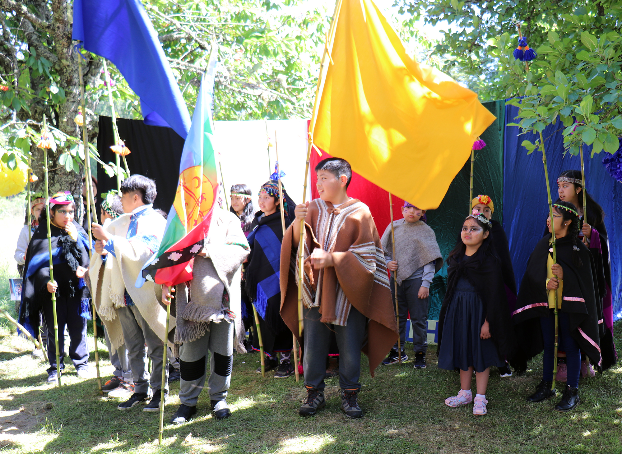 Transmisión de conocimientos Mapuche y habilidades en niños como estrategia local frente a crisis climática