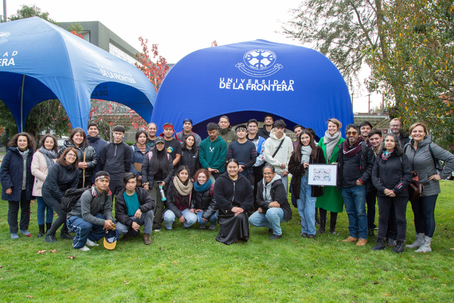 Estudiantes maoríes y mapuche se reunieron en encuentro intercultural desarrollado en la UFRO