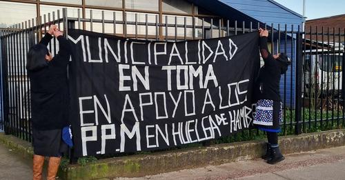 Aumentan acciones de apoyo a presos políticos mapuche recluidos en Angol