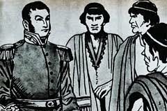 ¿Cómo fue la relación de José de San Martin con los Mapuche en la rebelión contra los españoles?