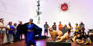 Fauna silvestre de territorios mapuche es expuesta a través de esculturas de cerámica en Villarrica