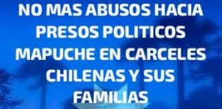 Dia internacional de la prisión política: Comunicado de familiares de PPM Guillermo Camus Jara y Juan Carlos Huenupil