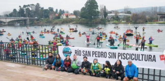 Piscicultura salmonera pone en riesgo patrimonio paleontológico en Río San Pedro