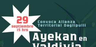 Comunidades mapuche y rurales llaman a defender la mapu frente al Parque Eólico Ovejera Sur de Valdivia